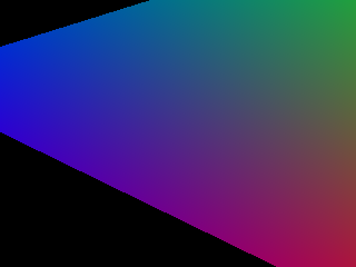 Non-Perspective Interpolation with Clipping Test